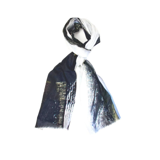 Beyond The Misty Mountains | Dove Lake Hut Tasmania - Cashmere Blend Designer Womens Scarf - Cashmere Blend