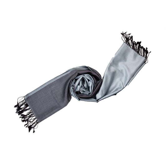 Shades Of Grey - Silk Reversible Scarf