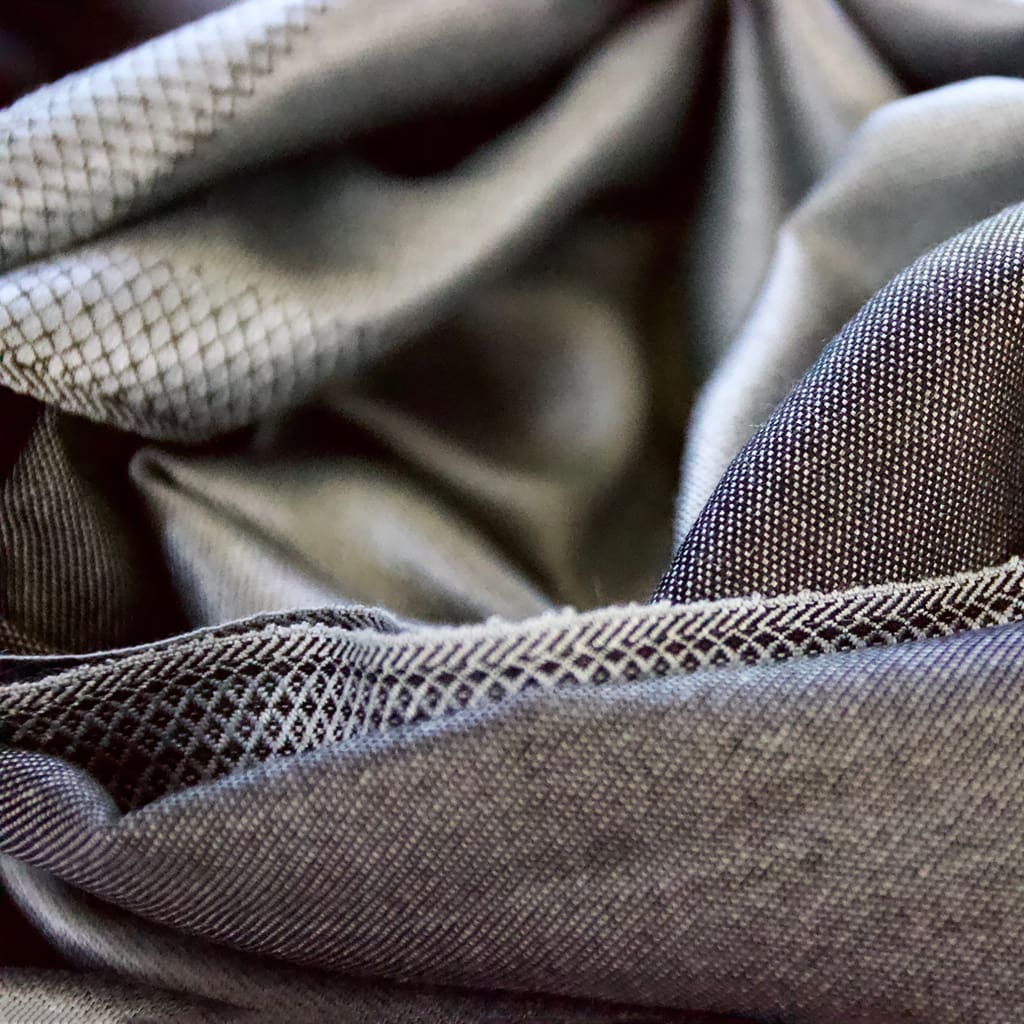 Shades Of Grey - Silk Reversible Scarf